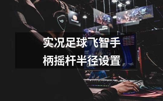 实况足球飞智手柄摇杆半径设置-第1张-游戏信息-龙启网