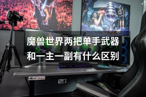 魔兽世界两把单手武器和一主一副有什么区别-第1张-游戏信息-龙启网