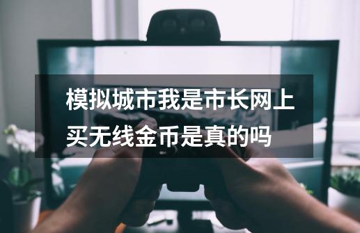 模拟城市我是市长网上买无线金币是真的吗-第1张-游戏信息-龙启网