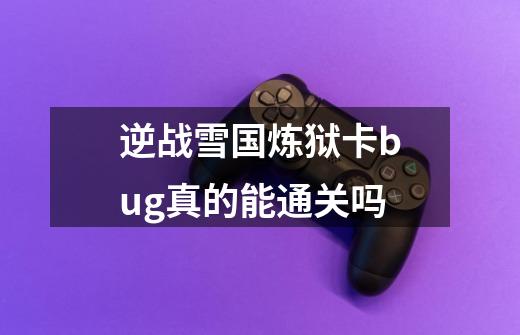 逆战雪国炼狱卡bug真的能通关吗-第1张-游戏信息-龙启网