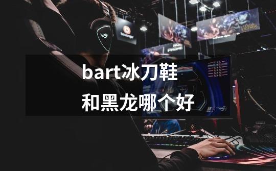 bart冰刀鞋和黑龙哪个好-第1张-游戏信息-龙启网
