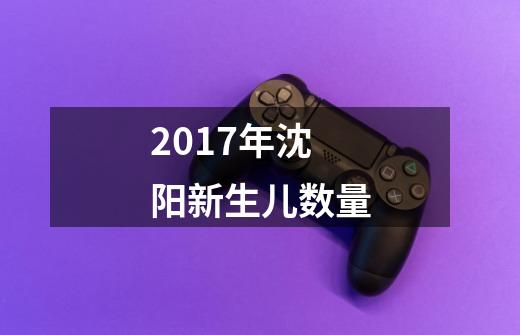2017年沈阳新生儿数量-第1张-游戏信息-龙启网