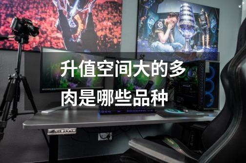 升值空间大的多肉是哪些品种-第1张-游戏信息-龙启网
