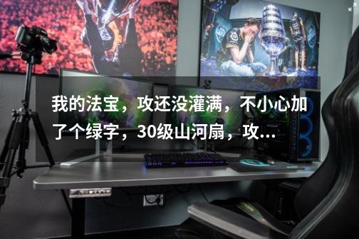 我的法宝,攻还没灌满,不小心加了个绿字,30级山河扇,攻才161—317(绿字+2)-第1张-游戏信息-龙启网