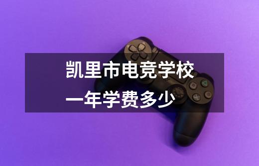 凯里市电竞学校一年学费多少-第1张-游戏信息-龙启网