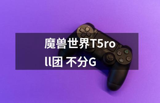 魔兽世界T5roll团 不分G-第1张-游戏信息-龙启网