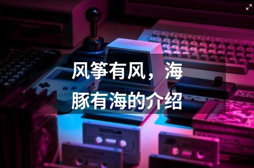 风筝有风,海豚有海的介绍-第1张-游戏信息-龙启网