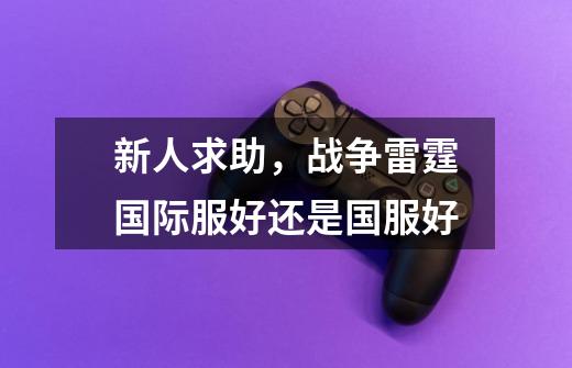 新人求助,战争雷霆国际服好还是国服好-第1张-游戏信息-龙启网