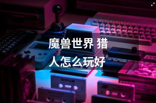 魔兽世界 猎人怎么玩好-第1张-游戏信息-龙启网