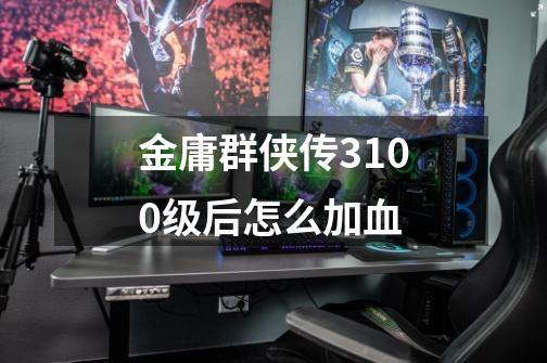 金庸群侠传3100级后怎么加血-第1张-游戏信息-龙启网