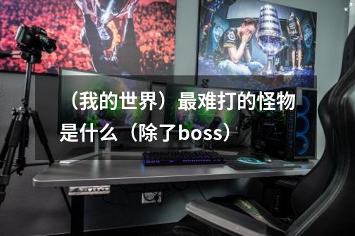 （我的世界）最难打的怪物是什么（除了boss）-第1张-游戏信息-龙启网