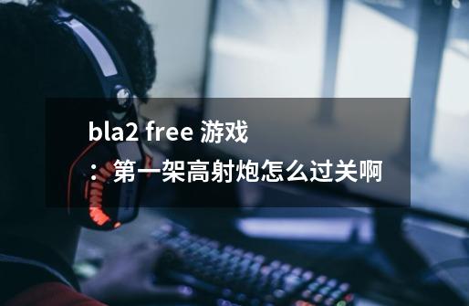 bla2 free 游戏：第一架高射炮怎么过关啊-第1张-游戏信息-龙启网