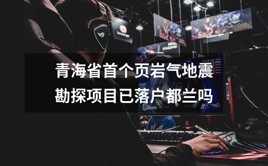 青海省首个页岩气地震勘探项目已落户都兰吗-第1张-游戏信息-龙启网
