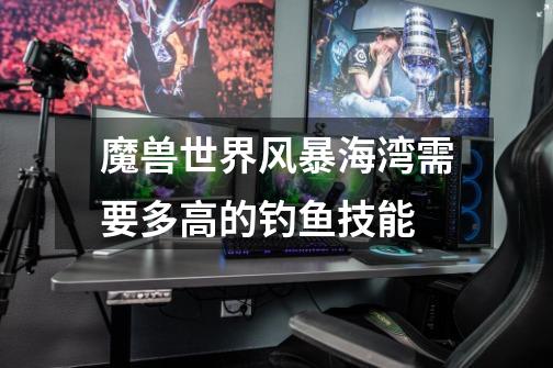 魔兽世界风暴海湾需要多高的钓鱼技能-第1张-游戏信息-龙启网