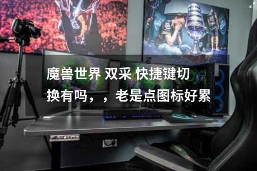魔兽世界 双采 快捷键切换有吗，，老是点图标好累-第1张-游戏信息-龙启网