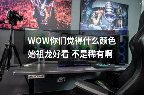 WOW你们觉得什么颜色始祖龙好看 不是稀有啊-第1张-游戏信息-龙启网