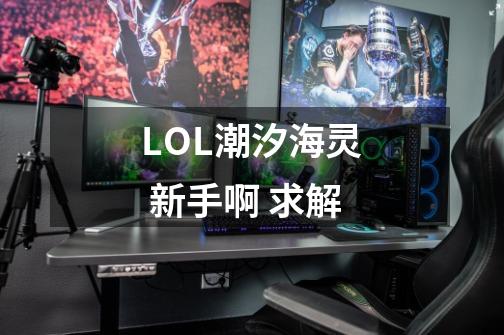 LOL潮汐海灵 新手啊 求解+++-第1张-游戏信息-龙启网
