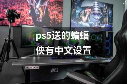 ps5送的蝙蝠侠有中文设置-第1张-游戏信息-龙启网