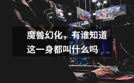 魔兽幻化，有谁知道这一身都叫什么吗-第1张-游戏信息-龙启网