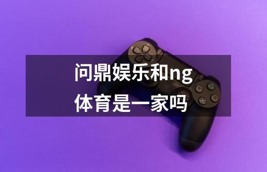 问鼎娱乐和ng体育是一家吗-第1张-游戏信息-龙启网