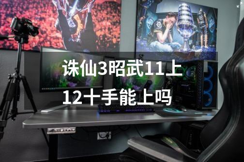 诛仙3昭武11上12十手能上吗-第1张-游戏信息-龙启网