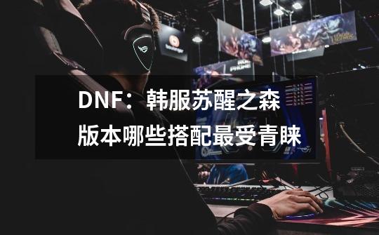 DNF:韩服苏醒之森版本哪些搭配最受青睐-第1张-游戏信息-龙启网