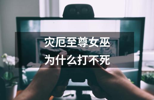 灾厄至尊女巫为什么打不死-第1张-游戏信息-龙启网