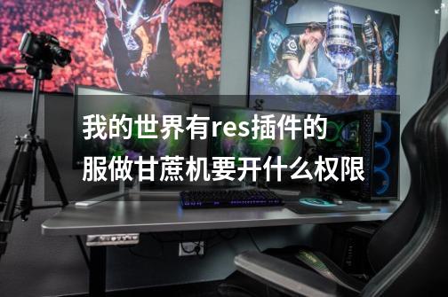 我的世界有res插件的服做甘蔗机要开什么权限-第1张-游戏信息-龙启网