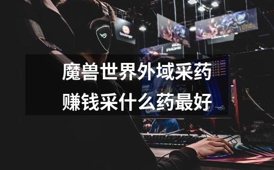 魔兽世界外域采药赚钱采什么药最好-第1张-游戏信息-龙启网