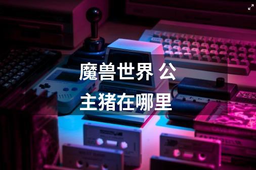 魔兽世界 公主猪在哪里-第1张-游戏信息-龙启网