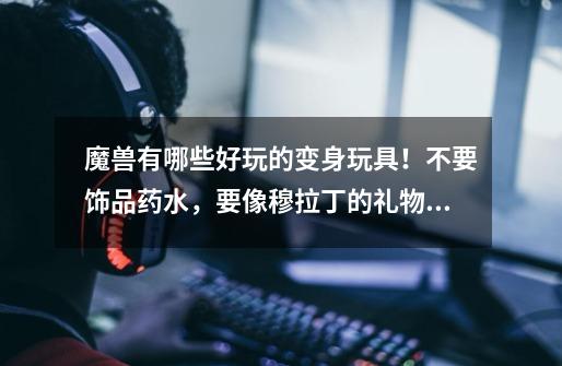 魔兽有哪些好玩的变身玩具!不要饰品药水,要像穆拉丁的礼物那种-第1张-游戏信息-龙启网