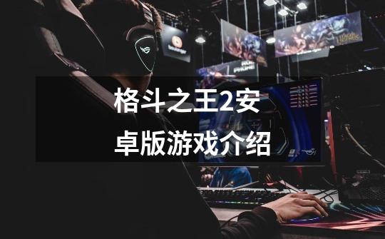 格斗之王2安卓版游戏介绍-第1张-游戏信息-龙启网
