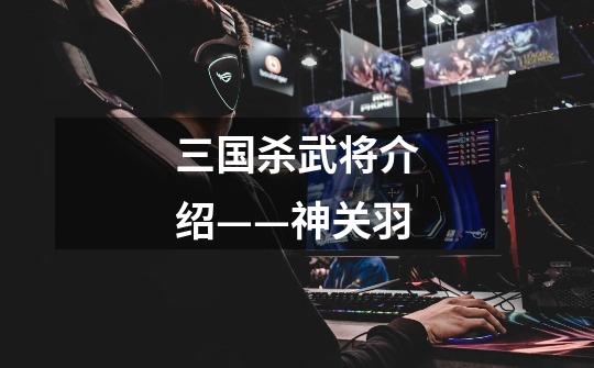 三国杀武将介绍——神关羽-第1张-游戏信息-龙启网