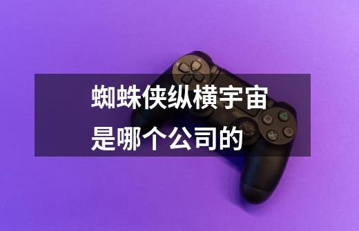 蜘蛛侠纵横宇宙是哪个公司的-第1张-游戏信息-龙启网