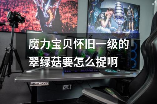 魔力宝贝怀旧一级的翠绿菇要怎么捉啊-第1张-游戏信息-龙启网