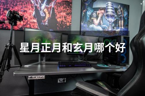 星月正月和玄月哪个好-第1张-游戏信息-龙启网