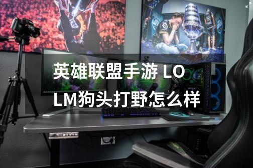 英雄联盟手游 LOLM狗头打野怎么样-第1张-游戏信息-龙启网