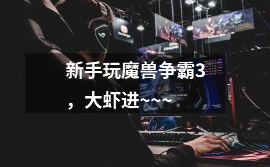 新手玩魔兽争霸3,大虾进~~~-第1张-游戏信息-龙启网