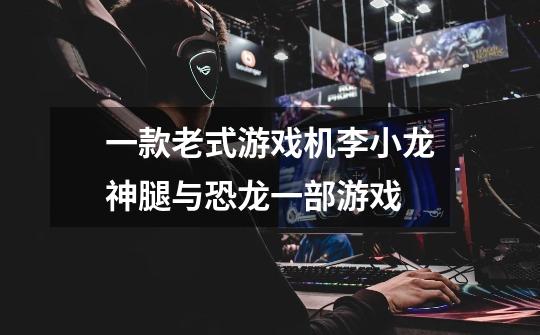 一款老式游戏机李小龙神腿与恐龙一部游戏-第1张-游戏信息-龙启网