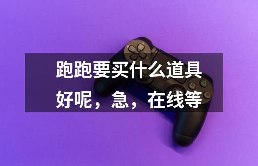 跑跑要买什么道具好呢，急，在线等-第1张-游戏信息-龙启网