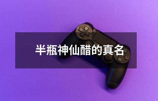 半瓶神仙醋的真名-第1张-游戏信息-龙启网