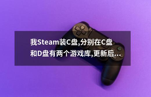 我Steam装C盘,分别在C盘和D盘有两个游戏库,更新后D盘游戏还在但Steam无法读取,要求游戏重装,这咋破-第1张-游戏信息-龙启网