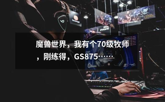 魔兽世界,我有个70级牧师,刚练得,GS875……-第1张-游戏信息-龙启网