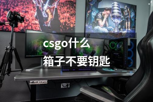 csgo什么箱子不要钥匙-第1张-游戏信息-龙启网