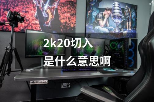 2k20切入是什么意思啊-第1张-游戏信息-龙启网
