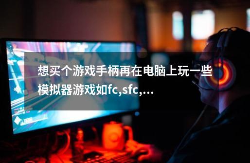 想买个游戏手柄再在电脑上玩一些模拟器游戏如fc,sfc,md,gba等,要注意什么是Usb 接口的-第1张-游戏信息-龙启网