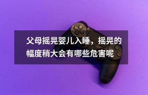 父母摇晃婴儿入睡,摇晃的幅度稍大会有哪些危害呢-第1张-游戏信息-龙启网