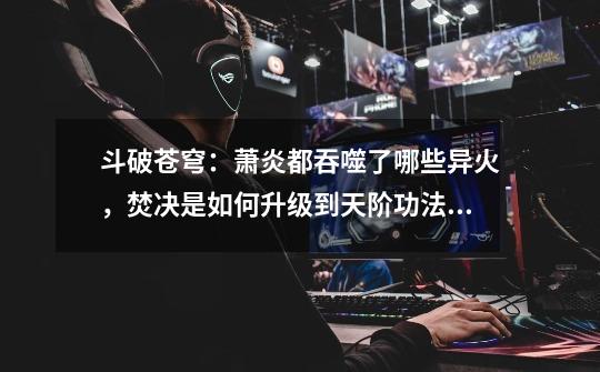 斗破苍穹:萧炎都吞噬了哪些异火,焚决是如何升级到天阶功法的?-第1张-游戏信息-龙启网