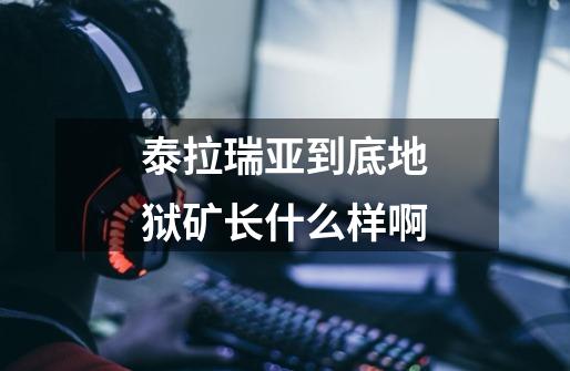 泰拉瑞亚到底地狱矿长什么样啊-第1张-游戏信息-龙启网