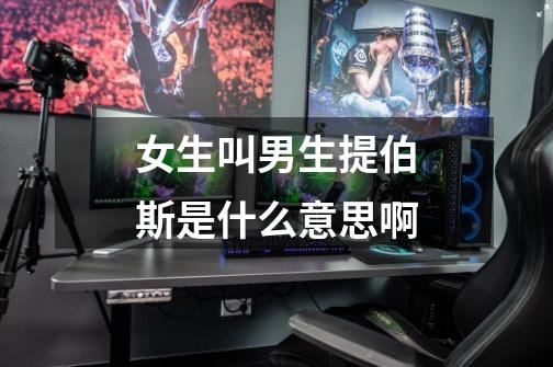女生叫男生提伯斯是什么意思啊-第1张-游戏信息-龙启网
